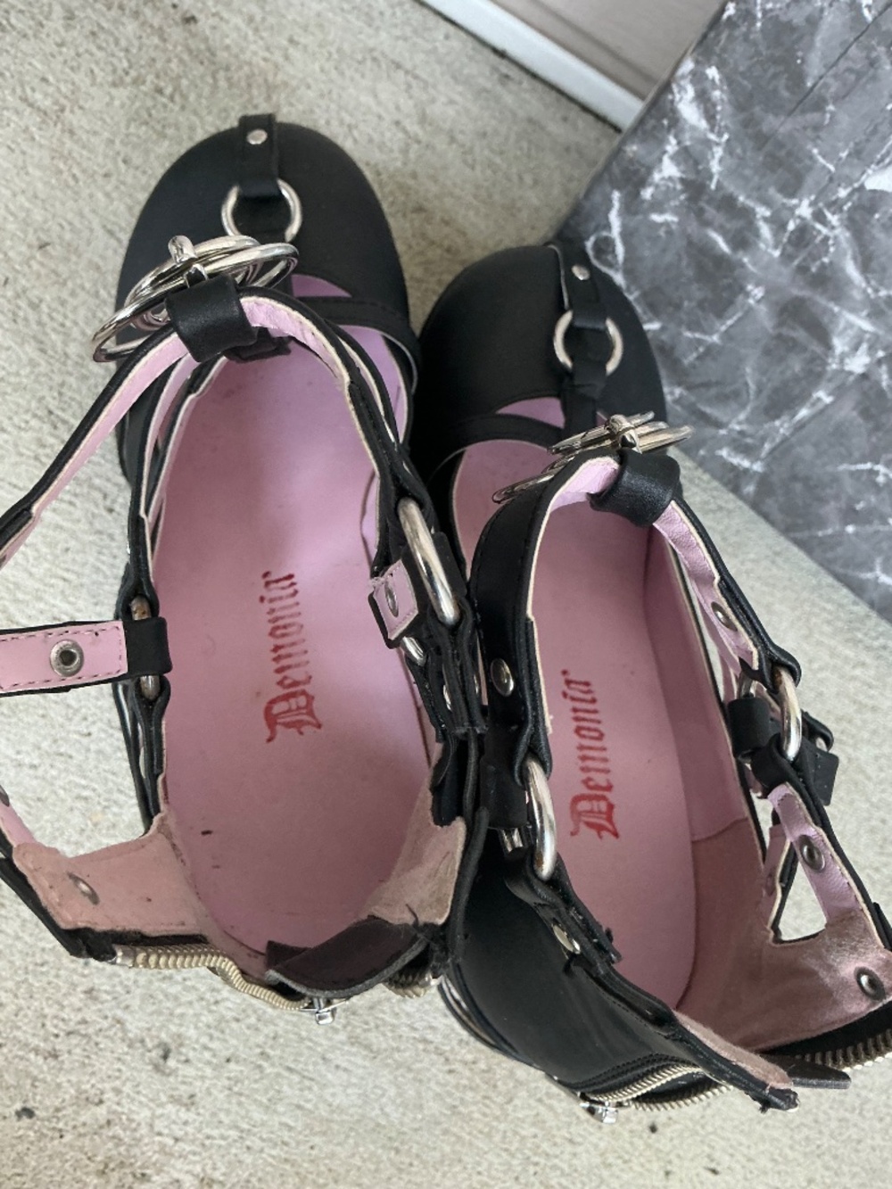 Demonia platform heels - Picture 5 of 5